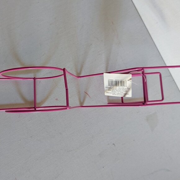 NWT Pink Wire 3D 'Love' Retro Sign Modern MCM 1970's Deco Summer Home Decor NEW - Picture 4 of 6